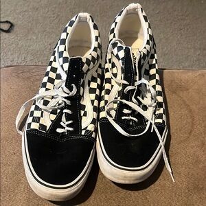 Old skool men’s vans in primary check Sneakers